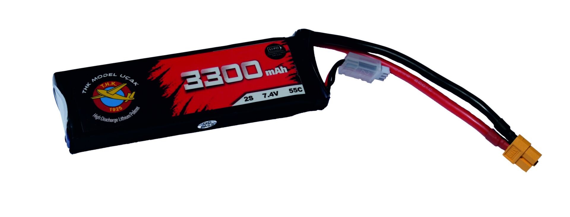 THK 3300 mAh 7.4V 2S 55C LİPO BATARYA