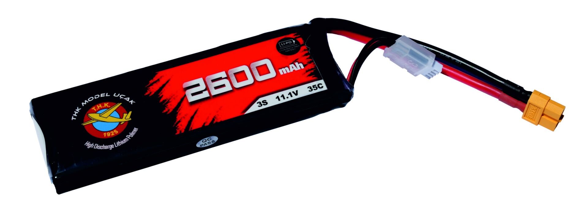 THK 2600 mAh 11.1V 3S 35C LİPO BATARYA
