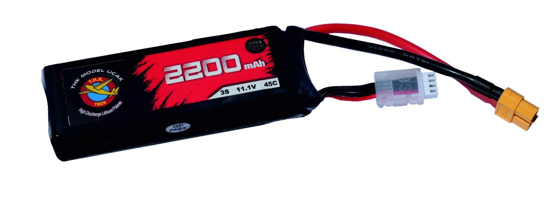 THK 2200 mAh 11.1V 3S 45C LİPO BATARYA