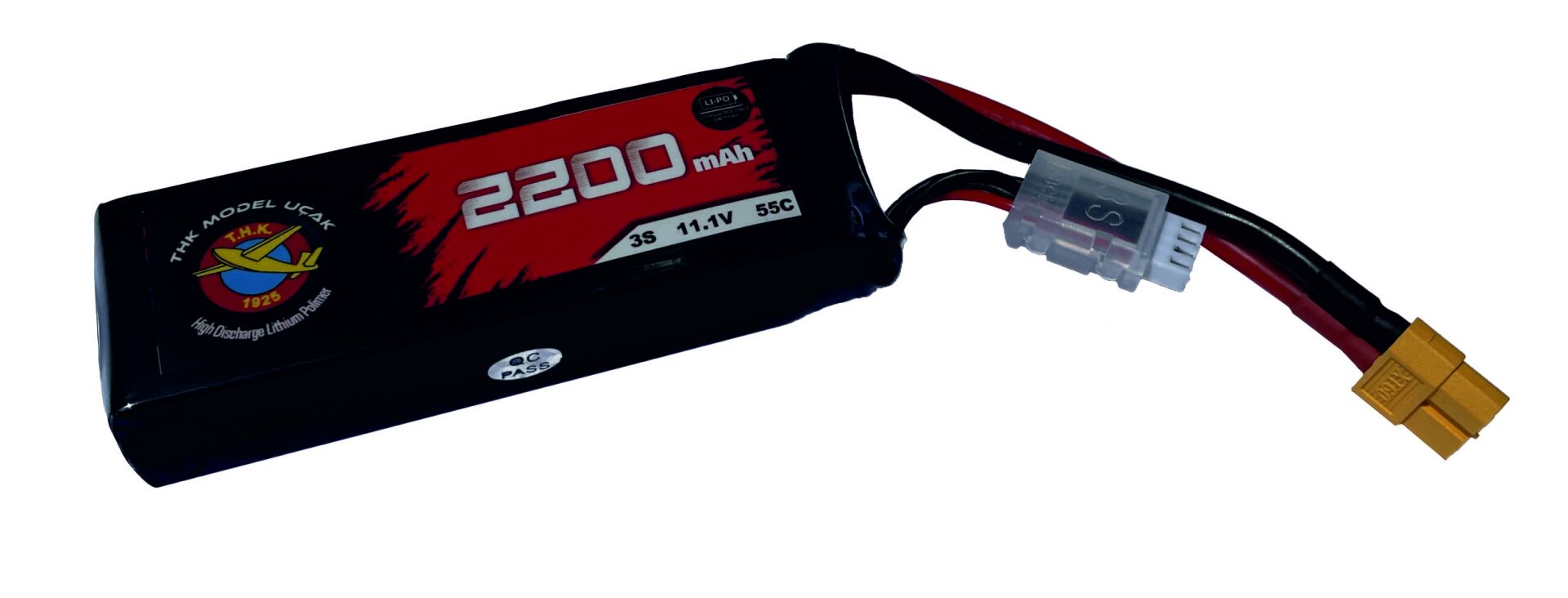 THK 2200 mAh 11.1V 3S 55C LİPO BATARYA