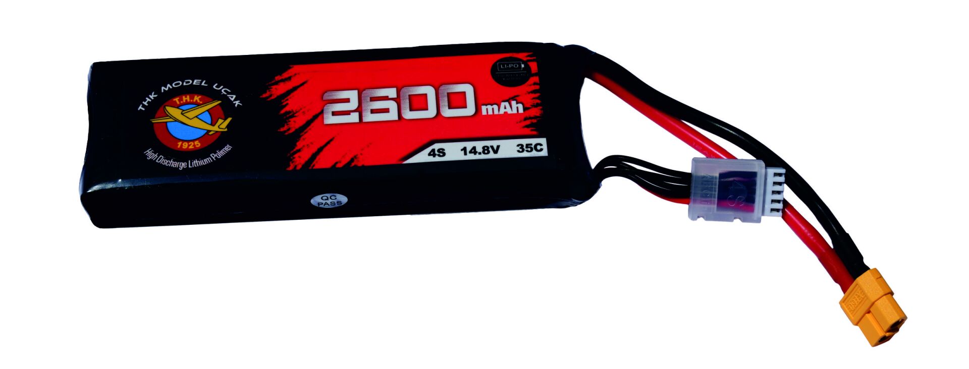 THK 2600 mAh 14.8V 4S 35C LİPO BATARYA