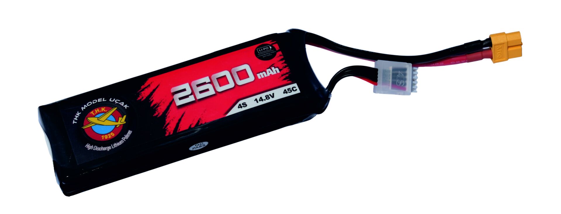THK 2600 mAh 14.8V 4S 45C LİPO BATARYA