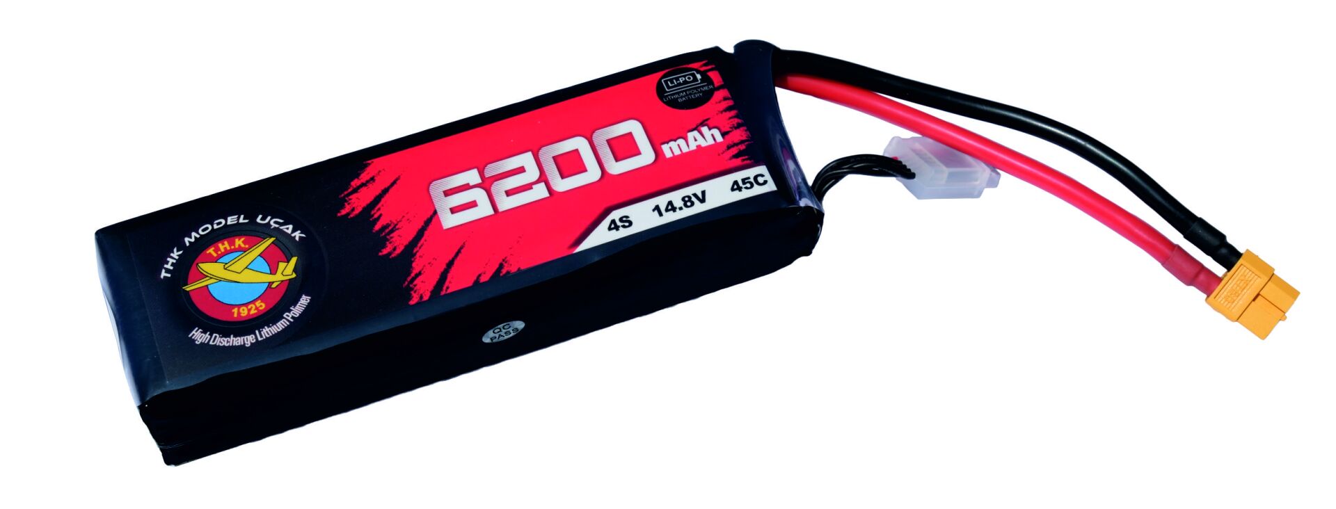 THK 6200 mAh 14.8V 4S 45C LİPO BATARYA