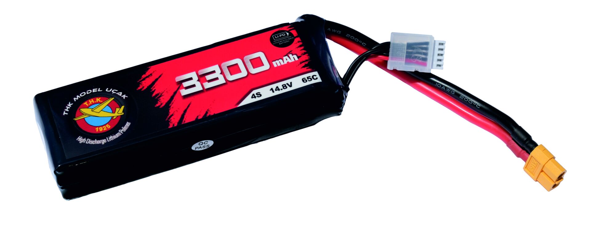 THK 3300 mAh 14.8V 4S 65C LİPO BATARYA