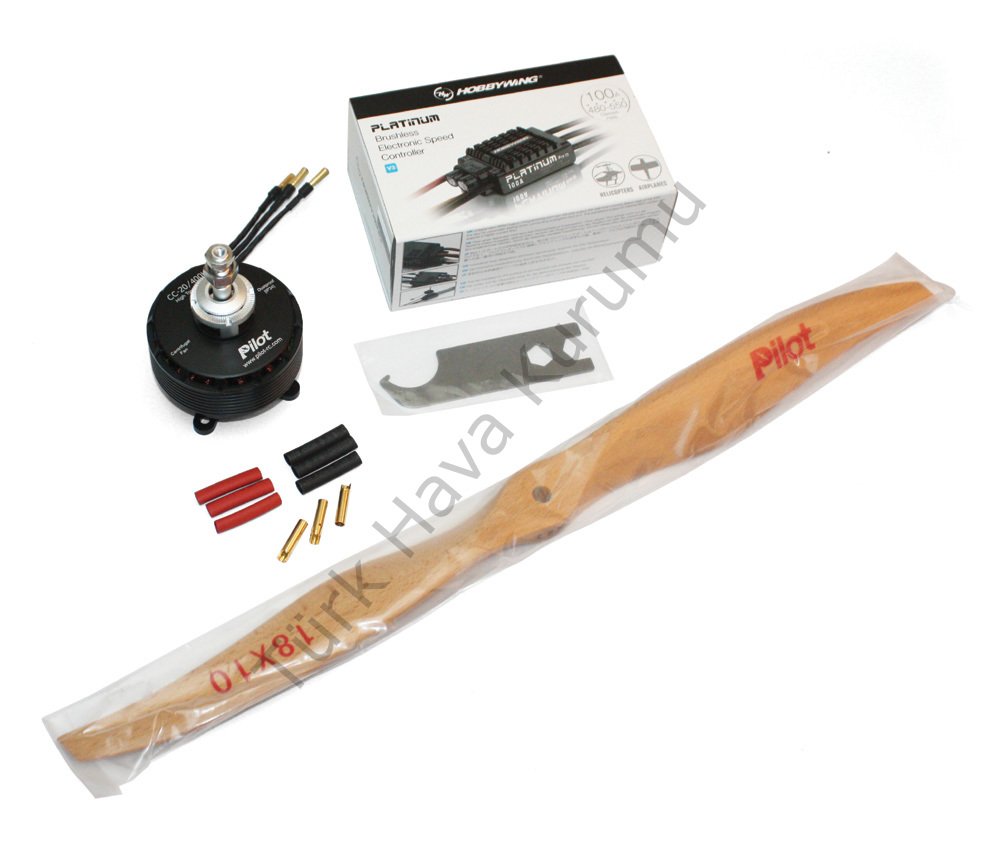 Pilot Rc Elektirkli Güç Seti 20CC 26CC uçaklar için
