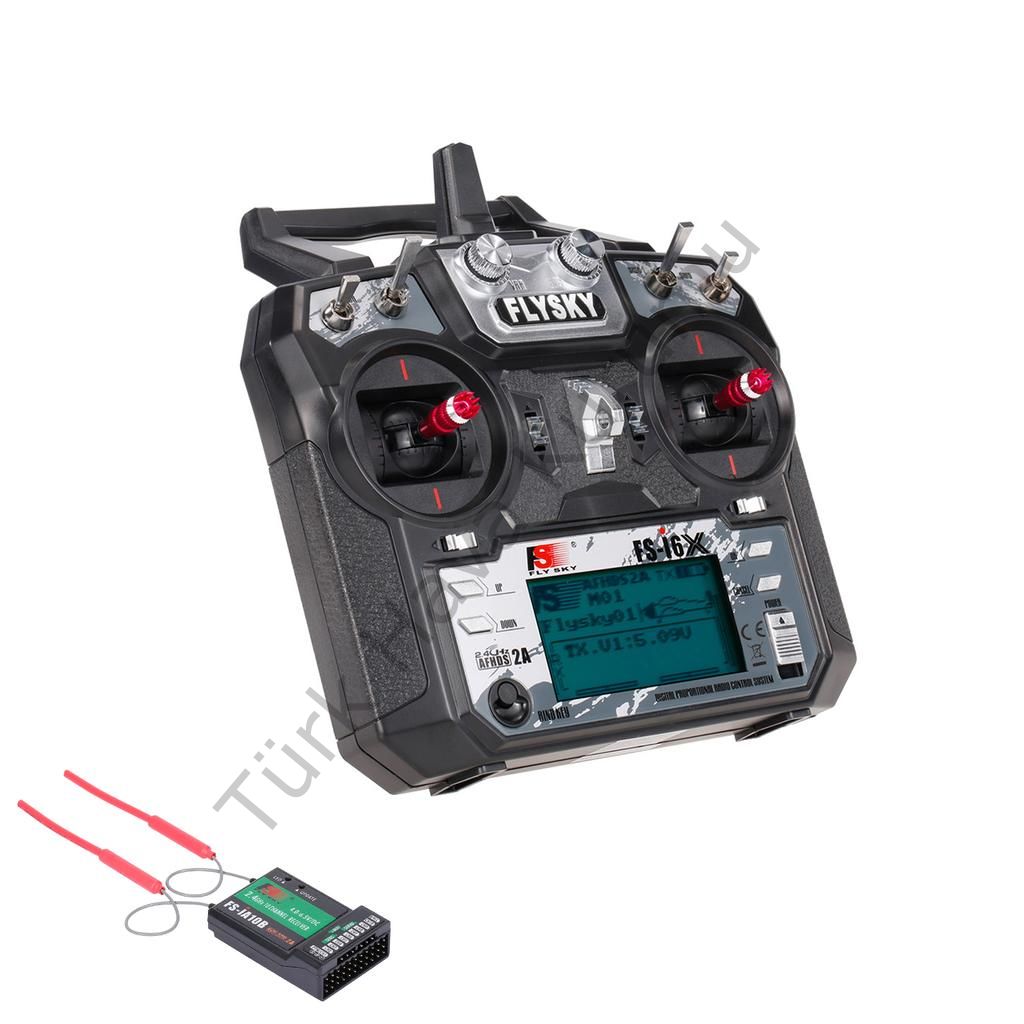 FLYSKY FS-İ6X 2.4 GHZ 10 KANAL KUMANDA