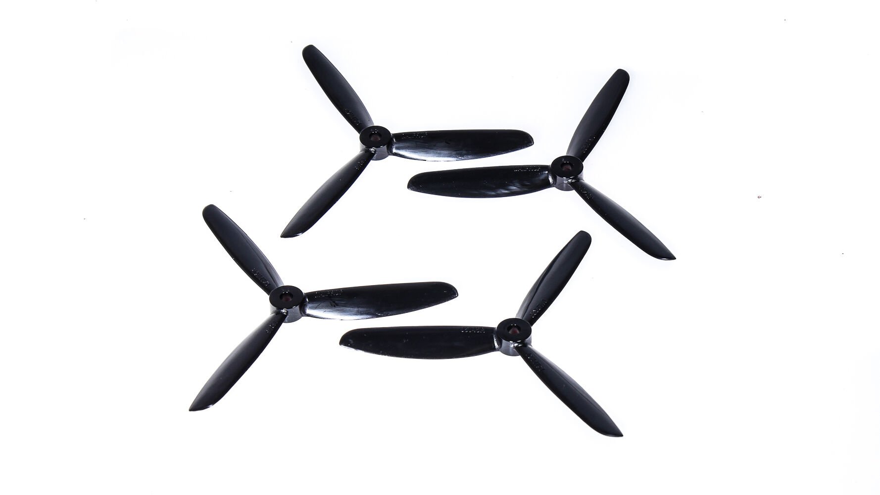 3 Blade Propeller 6x45 Black (2 CCW 2CW) 4 ADET