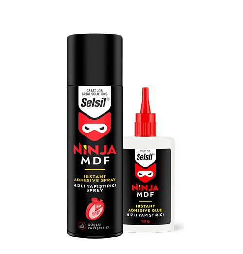 SELSİL NİNJA AKTİVATÖRLÜ HIZLI YAPIŞTIRICI 200ML+50GR