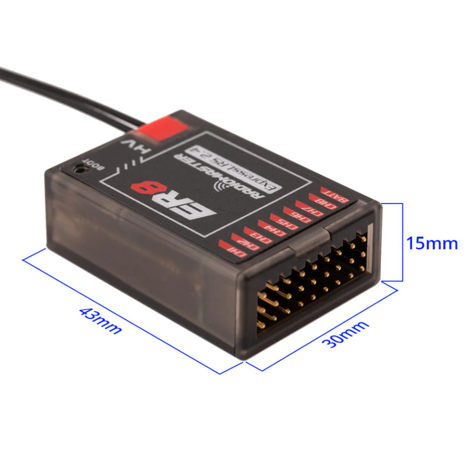 ER8 2.4Ghz ELRS PWM ALICI