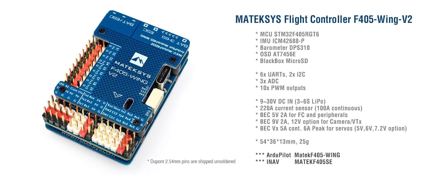 MATEK F405 WING V2