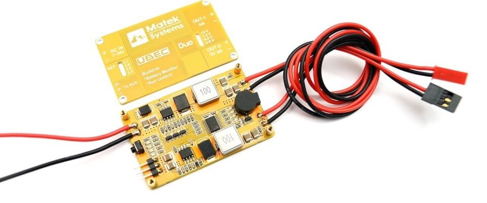 MATEK UBEC DUO 4A/5~12V & 4A/5V