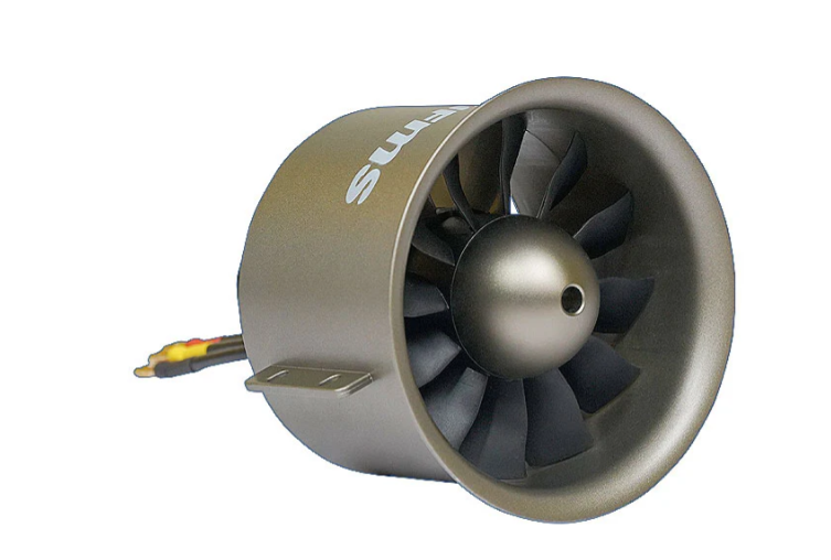 FMS 90 MM FAN MOTOR METAL GÖVDE EDF 12-Blades with 4068 KV1850 6S