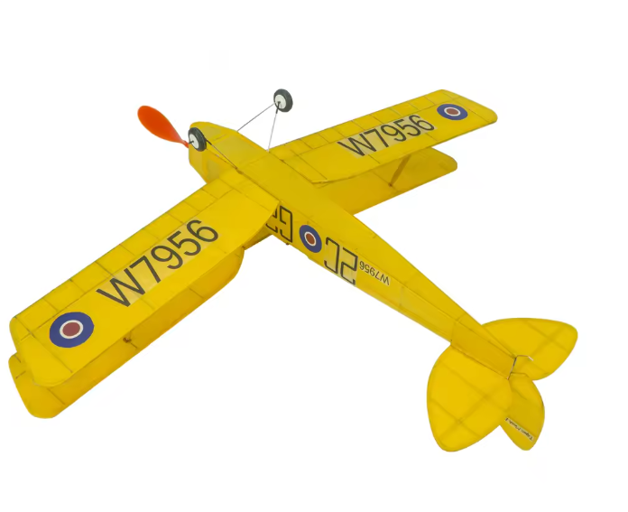 TIGER MOTH LASTİK MOTORLU AHŞAP KİT