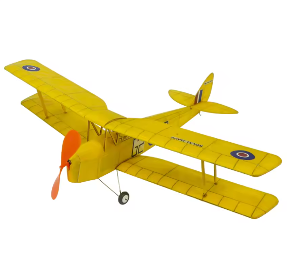 TIGER MOTH LASTİK MOTORLU AHŞAP KİT