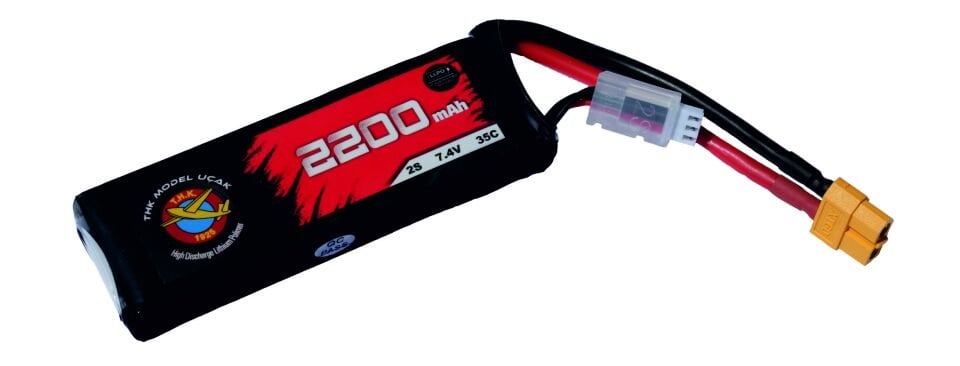 THK 2200 mAh 7.4V 2S 35C LİPO BATARYA
