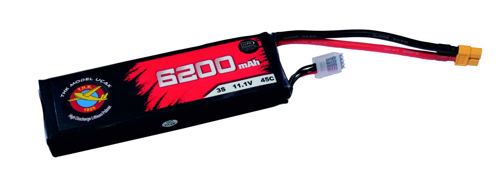 THK 6200 mAh 11.1V 3S 45C LİPO BATARYA