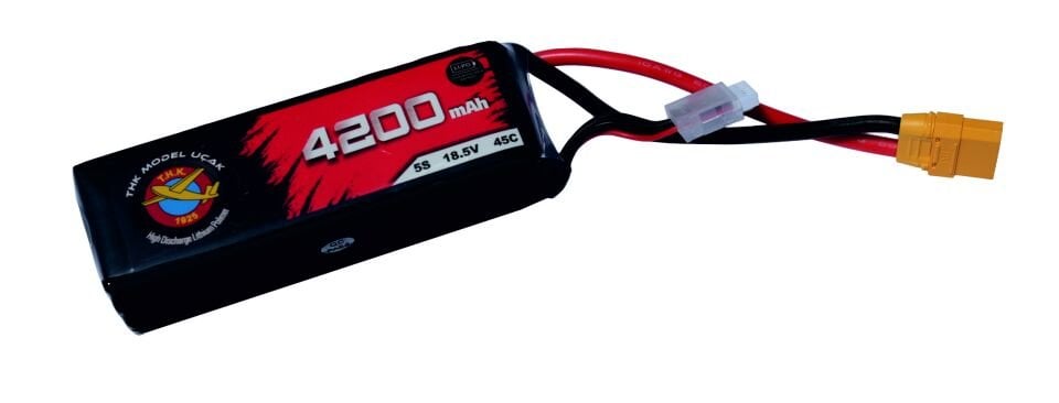 THK 4200 mAh 18.5V 5S 45C LİPO BATARYA