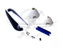 8.5X4.5 Katlanır Karbon alaşım Pervane Şaft çapı 4mm