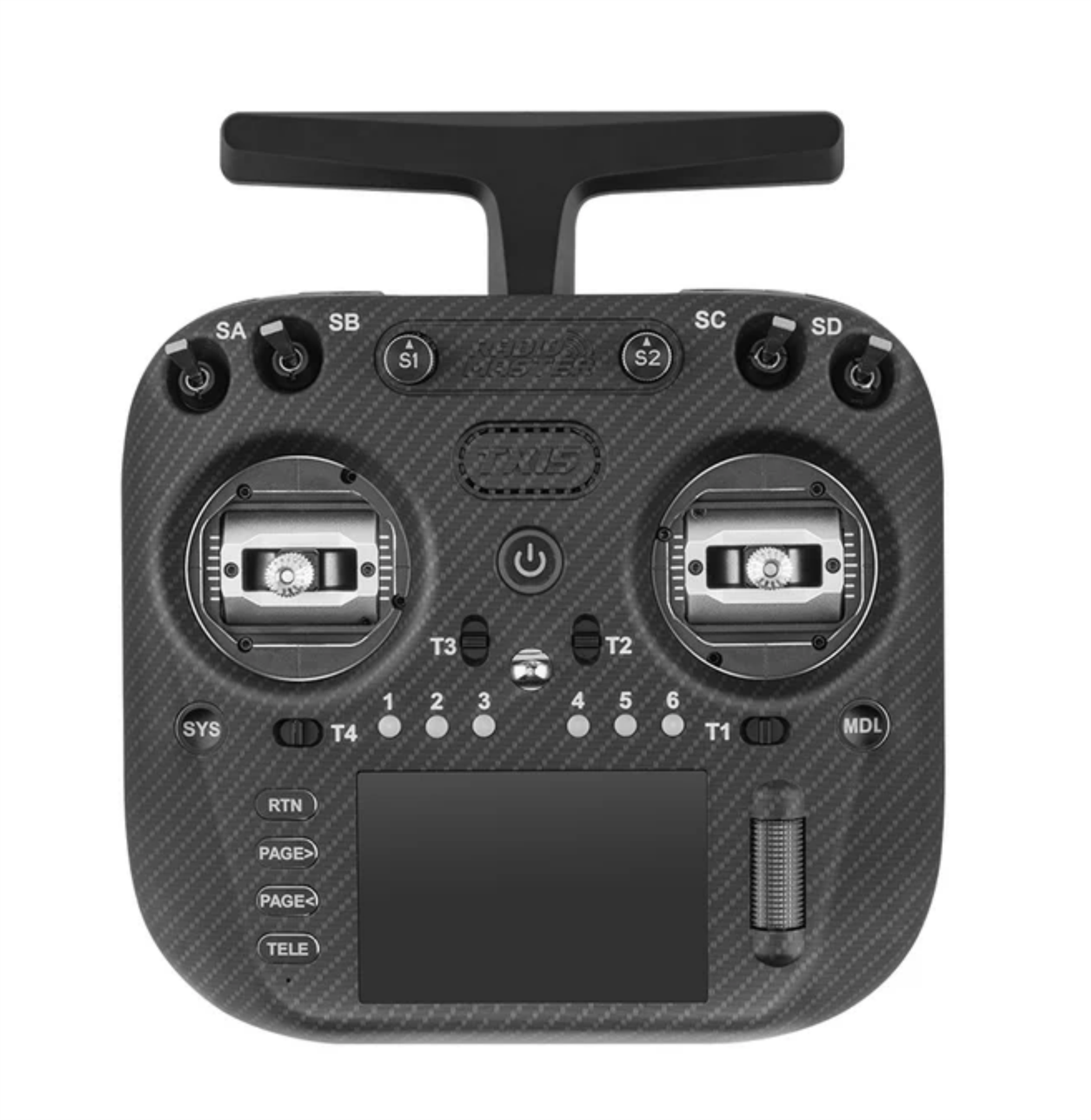 RADIOMASTER TX15 MAX KUMANDA-SİYAH