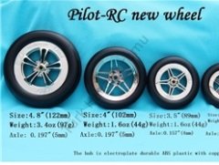 PILOT RC 76MM TEKERLEK