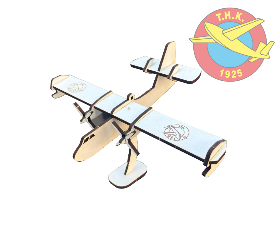 LAZER KESİM CL-215 MAKET UÇAK