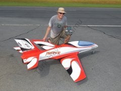 PİLOT RC PREDATÖR 1,8 M KIRMIZI BEYAZ