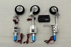 Pilot Rc Eletronik,ABS Frenli Alüminyum İniş Takımı Seti 6-10kg Uçaklar için