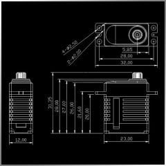 KINGMAX SERVO (KM1203MD)