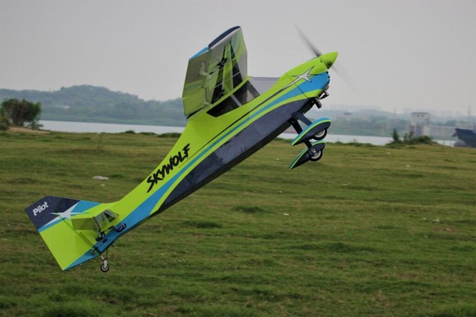 PİLOT RC SKYWOLF V2 73'' SARI-MAVİ