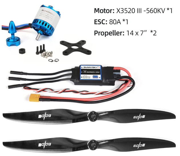 SUNNYSKY X3-SERIES COMBO POWER PACK